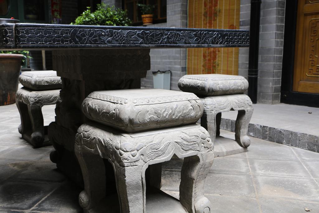 Pingyao Longyuan Inn Exteriör bild