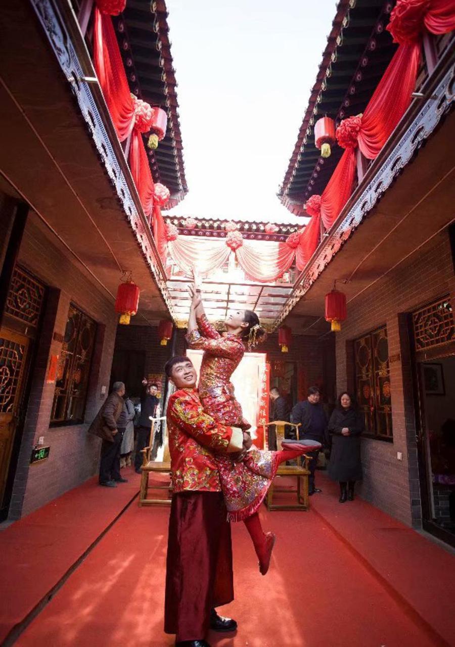 Pingyao Longyuan Inn Exteriör bild