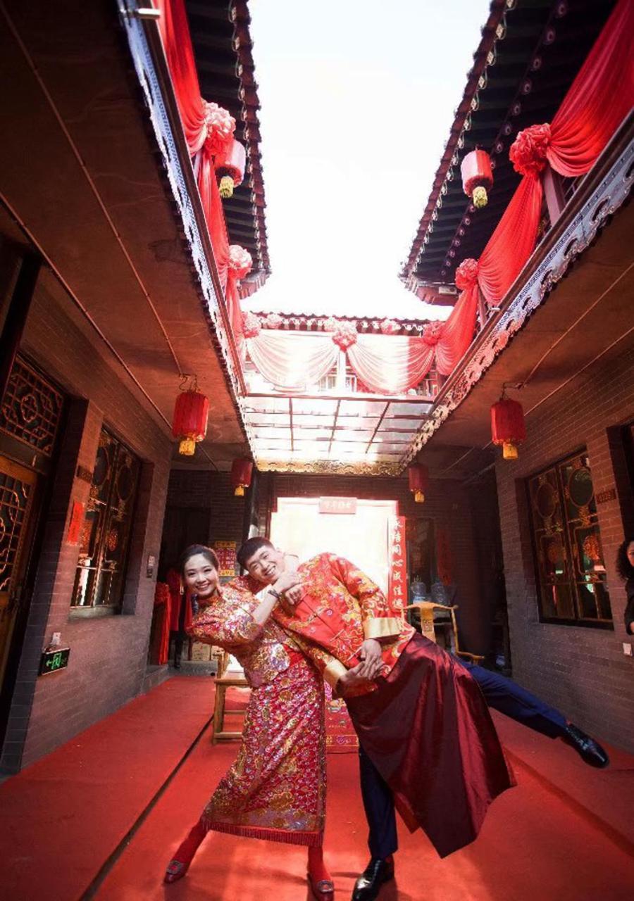 Pingyao Longyuan Inn Exteriör bild