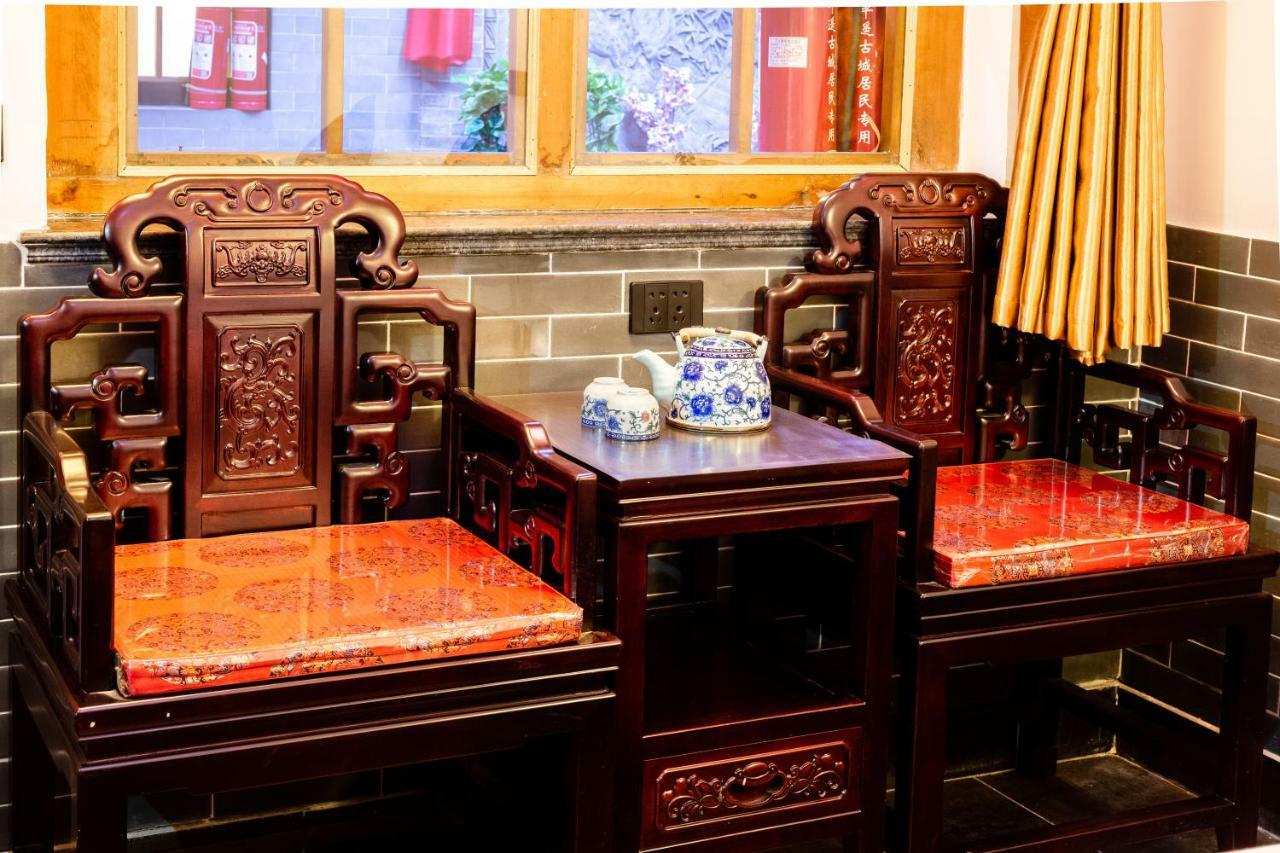 Pingyao Longyuan Inn Exteriör bild